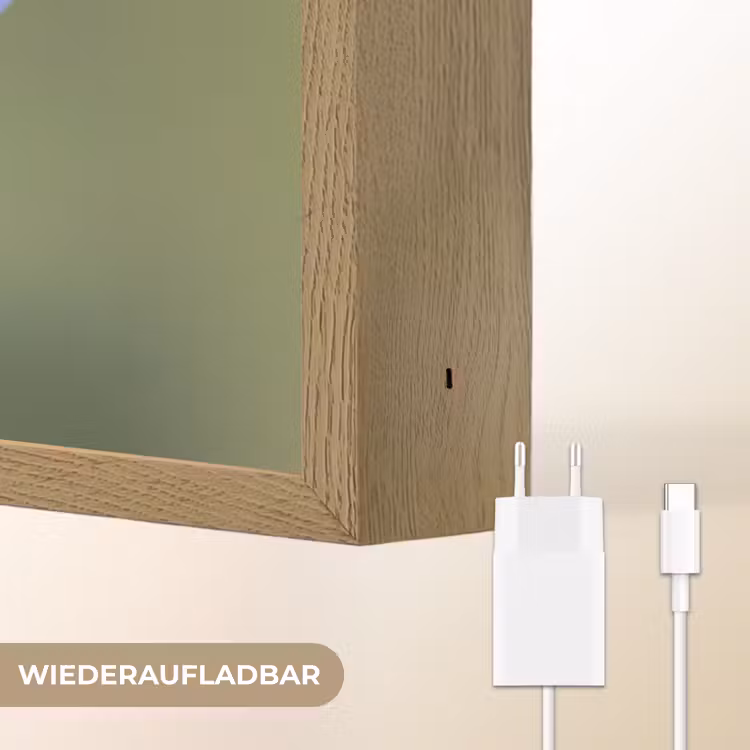 Bloem - Close up - Paars Light Box met batterij (Wandlamp) middel -USP_websiteoplaadbaarDE