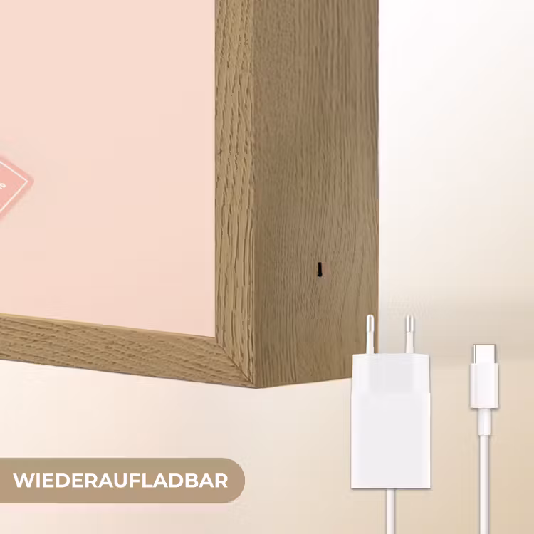Boeket - Strikje - Kaartje - Quote Light Box met batterij (Wandlamp) middel -USP_websiteoplaadbaarDE