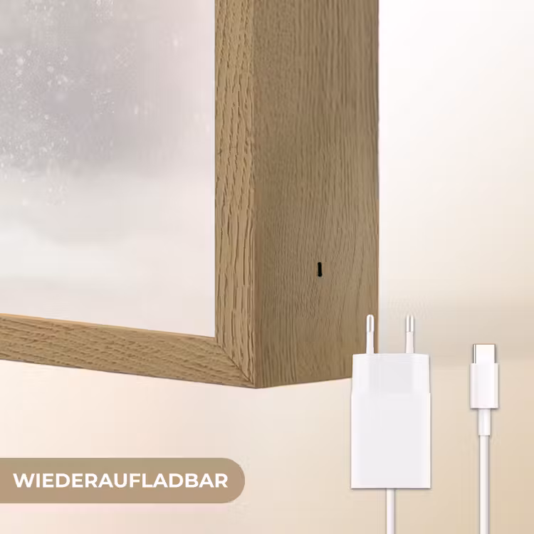 Huisje - Suiker - Pastel Light Box met batterij (Wandlamp) middel -USP_websiteoplaadbaarDE