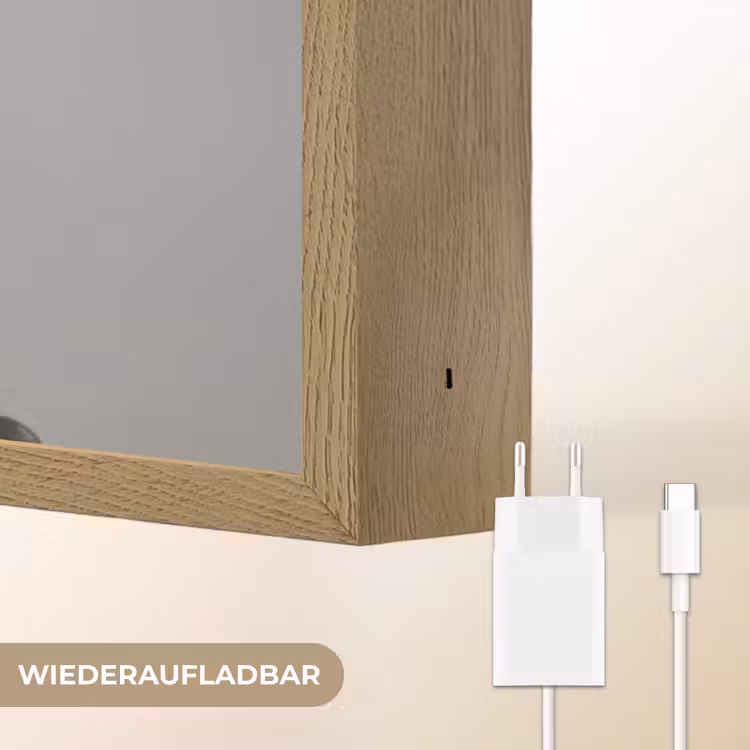 Teckel - Bier - Glas - Bril Light Box met batterij (Wandlamp) middel -USP_websiteoplaadbaarDE