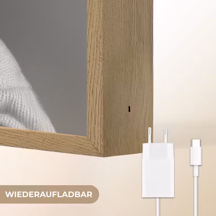 Vrouw - Pasta - Zonnebril Light Box met batterij (Wandlamp) middel -USP_websiteoplaadbaarDE