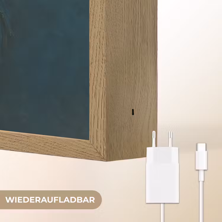 Vrouw - Roos - Quote Light Box met batterij (Wandlamp) middel -USP_websiteoplaadbaarDE