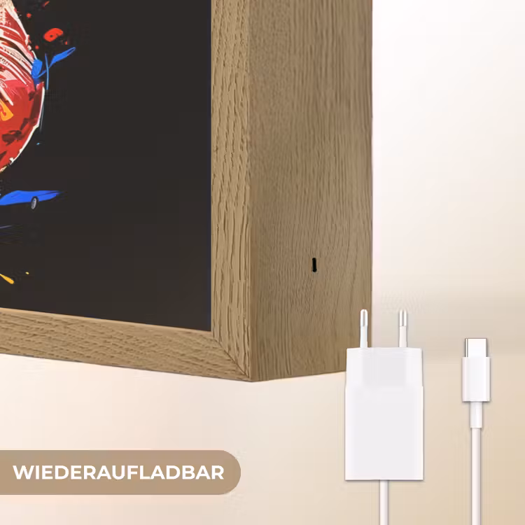 Graffiti - Sport - Boksen - Bokshandschoenen Light Box met batterij (Wandlamp) middel -USP_websiteoplaadbaarDE