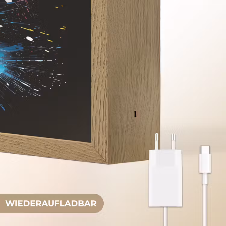Graffiti - Sport - IJshockey - Hockey goal Light Box met batterij (Wandlamp) middel -USP_websiteoplaadbaarDE