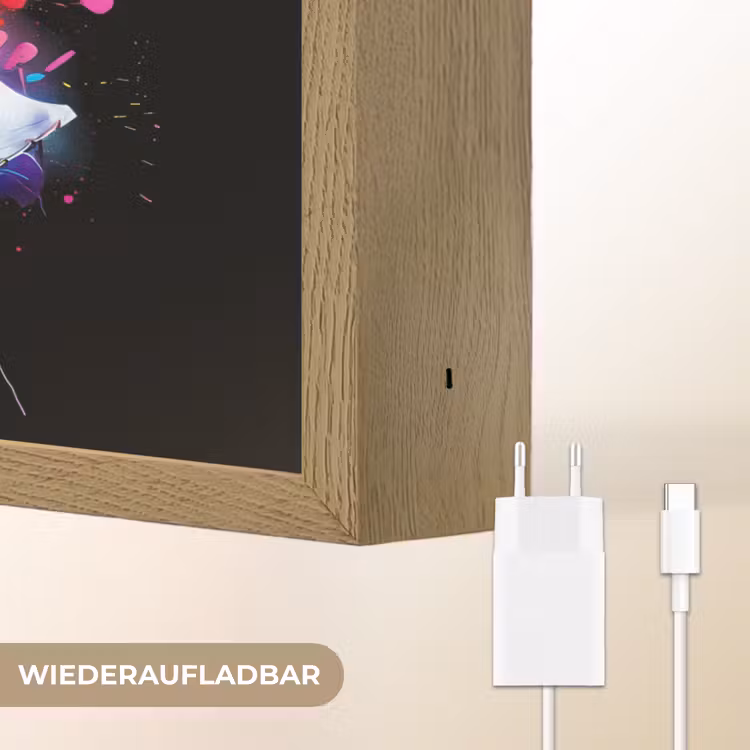Graffiti - Sport - Schaatsen - Verf Light Box met batterij (Wandlamp) middel -USP_websiteoplaadbaarDE