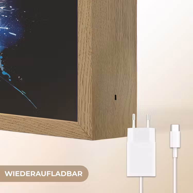 Graffiti - Sport - Snowboarden - Wintersport Light Box met batterij (Wandlamp) middel -USP_websiteoplaadbaarDE