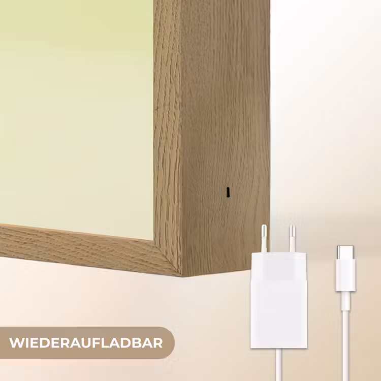 Groen - Disco - Decoratie - Appel Light Box met batterij (Wandlamp) middel -USP_websiteoplaadbaarDE