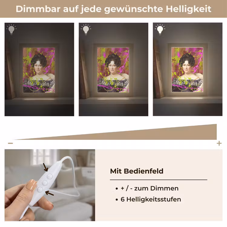 Johanna Henriette Engelen - Dubois Drahonet - Neon Light Box met kabel (Wandlamp) klein -USP_dimbaarDE