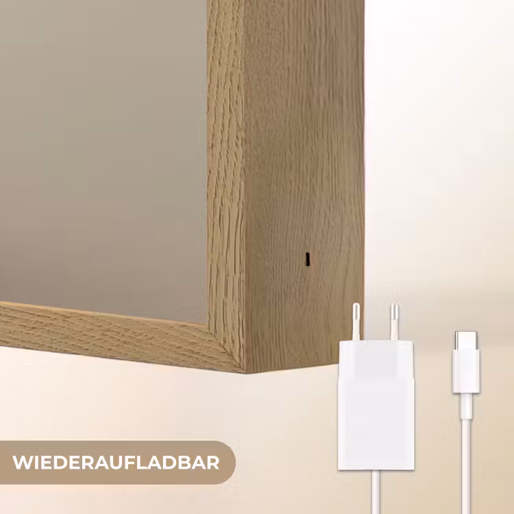 Kokskleding - Zwart - Hondje Light Box met batterij (Wandlamp) middel -USP_websiteoplaadbaarDE