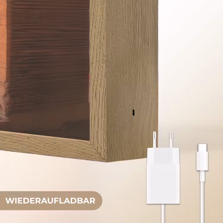 Colosseum - Rome - Roze Bloemen Light Box met batterij (Wandlamp) middel -USP_websiteoplaadbaarDE