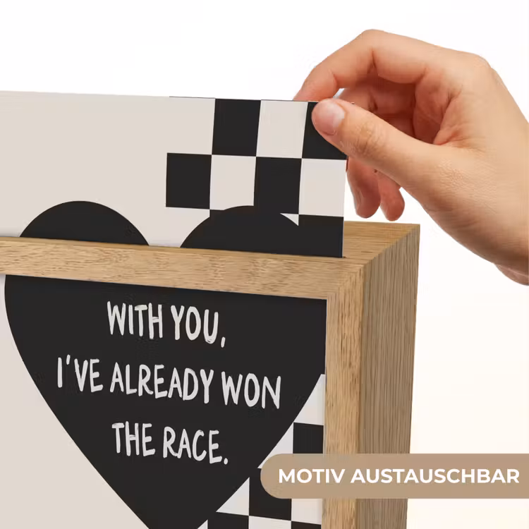 Liefde - Beige - Race Light Box met kabel (Wandlamp) klein -USP_websiteprintDE