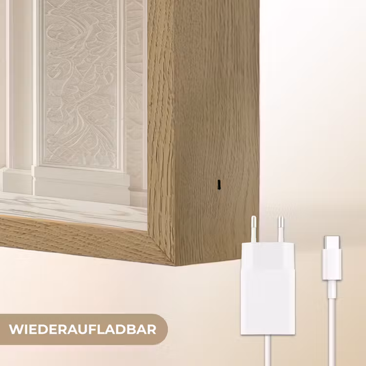 Moskee - Architectuur - Ramadan - Islamitische Light Box met batterij (Wandlamp) middel -USP_websiteoplaadbaarDE