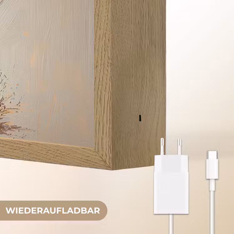 Paashaas - Pastel - Eieren Light Box met batterij (Wandlamp) middel -USP_websiteoplaadbaarDE