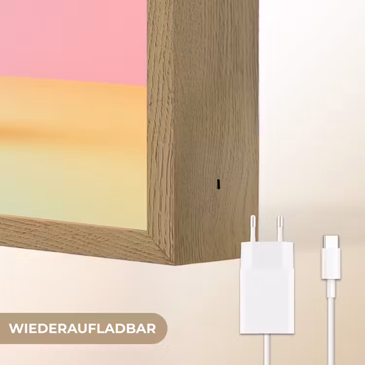 Pastel - Snoep Light Box met batterij (Wandlamp) middel -USP_websiteoplaadbaarDE