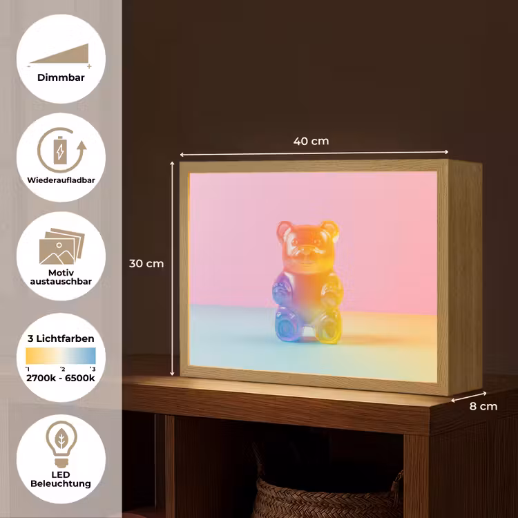Pastel - Snoep Light Box met batterij (Wandlamp) middel -USP_websiteoverzichtDE