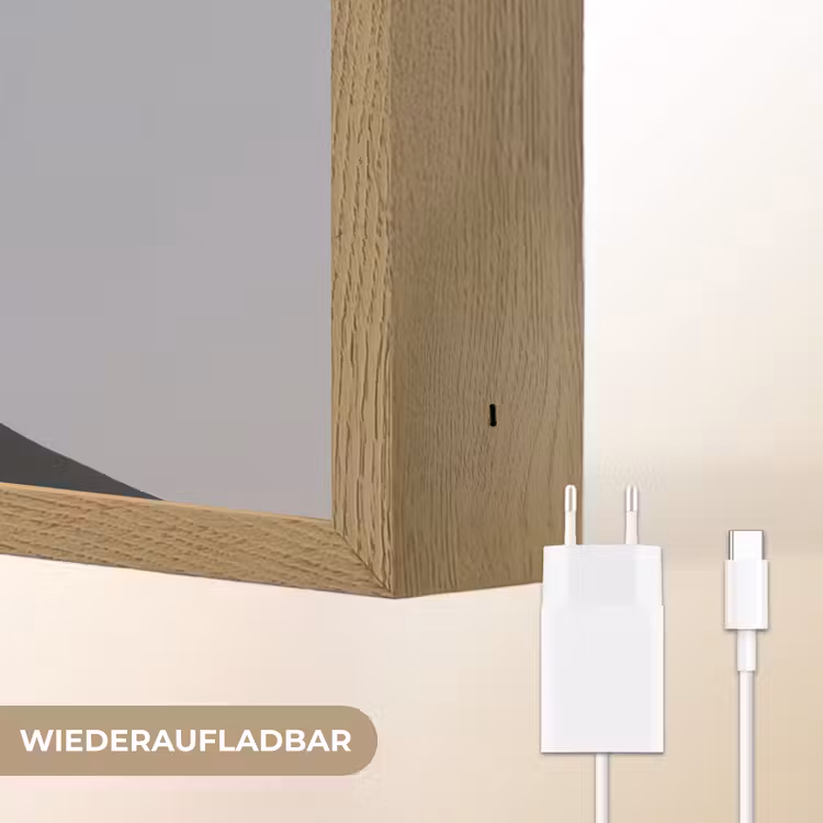 Portret - Vrouw - Zonnebril - Verfdruppels Light Box met batterij (Wandlamp) middel -USP_websiteoplaadbaarDE