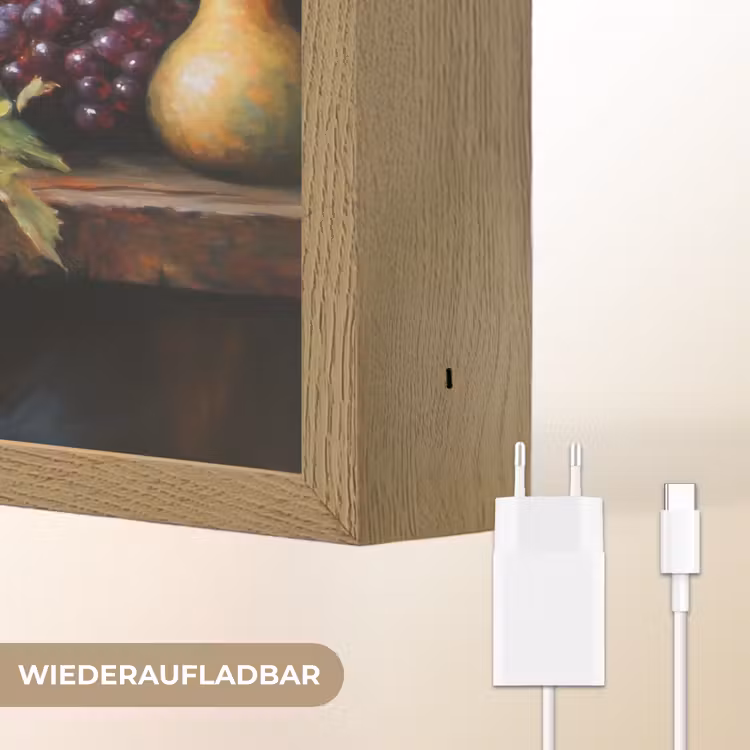 Rustiek - Stilleven - Fruit Light Box met batterij (Wandlamp) middel -USP_websiteoplaadbaarDE