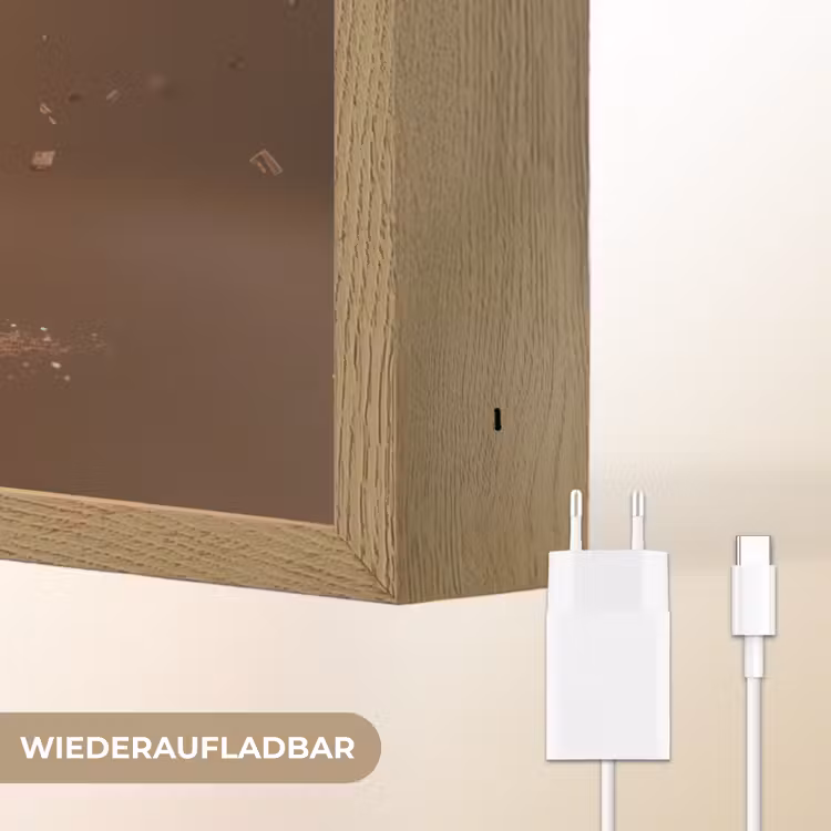 Chocolade - Macarons - Eten - Snoep Light Box met batterij (Wandlamp) middel -USP_websiteoplaadbaarDE