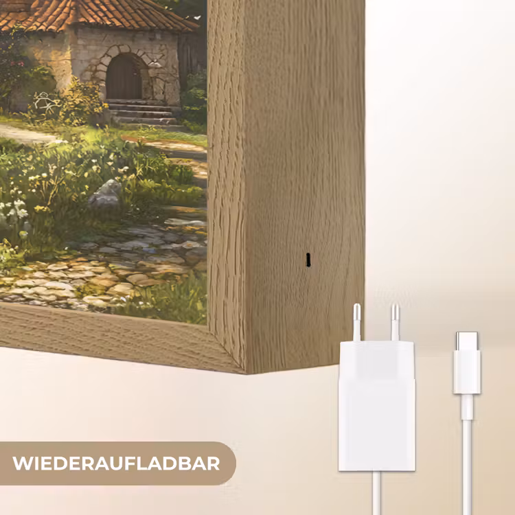 Zwaan - Bomen - Rust Light Box met batterij (Wandlamp) middel -USP_websiteoplaadbaarDE