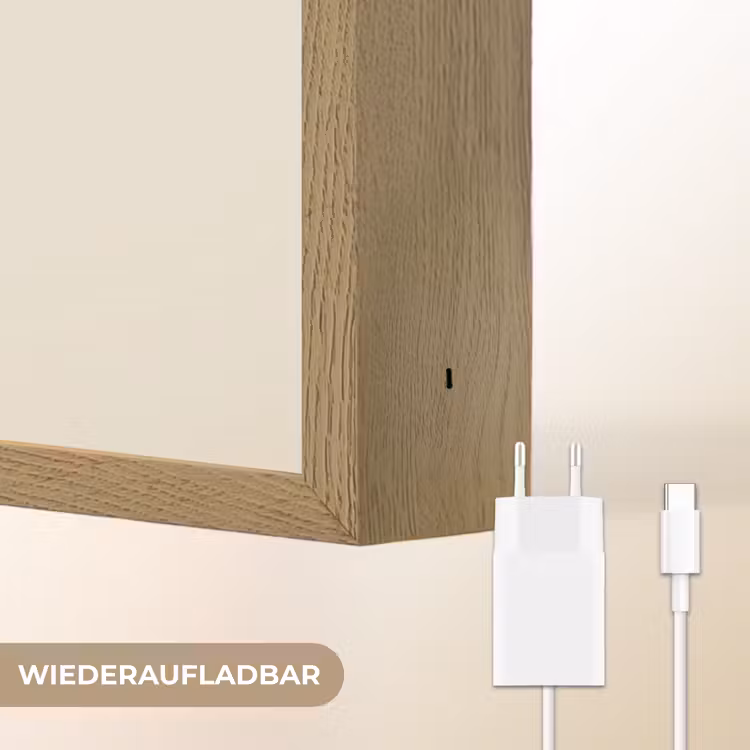 Silhouet - Hond - Trui - Rood Light Box met batterij (Wandlamp) middel -USP_websiteoplaadbaarDE