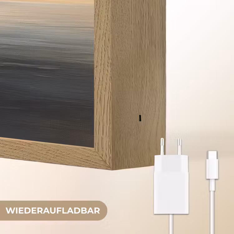 Zon - Horizon - Zee Light Box met batterij (Wandlamp) middel -USP_websiteoplaadbaarDE