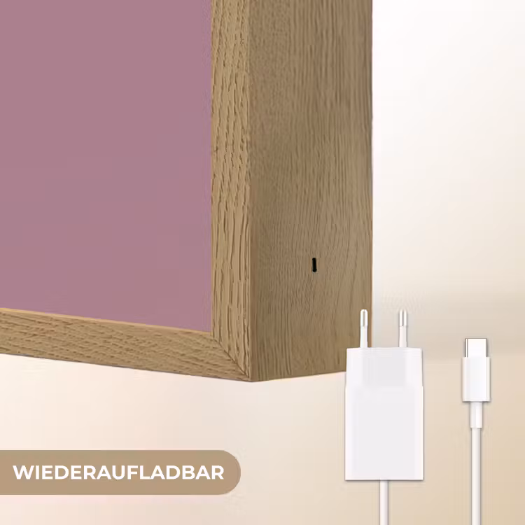 Tekst - Paars - Amazing Light Box met batterij (Wandlamp) middel -USP_websiteoplaadbaarDE