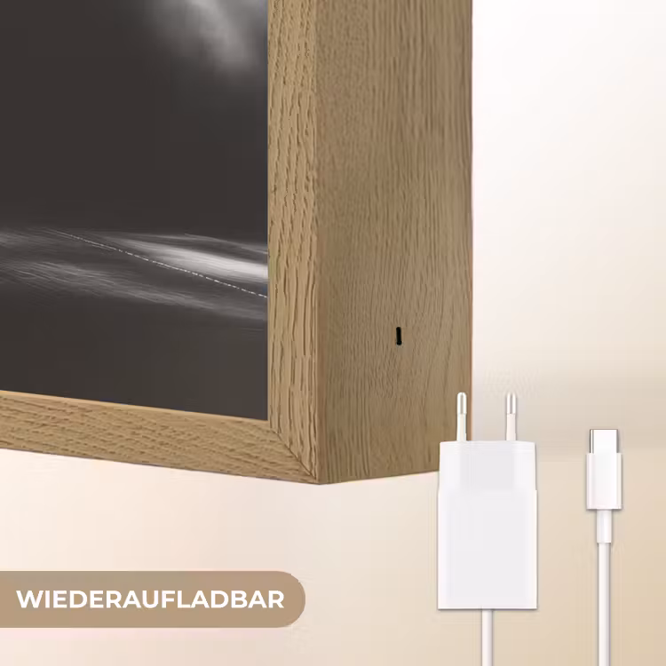 Theaterzaal - Mist - Spotlights - Zwart Light Box met batterij (Wandlamp) middel -USP_websiteoplaadbaarDE