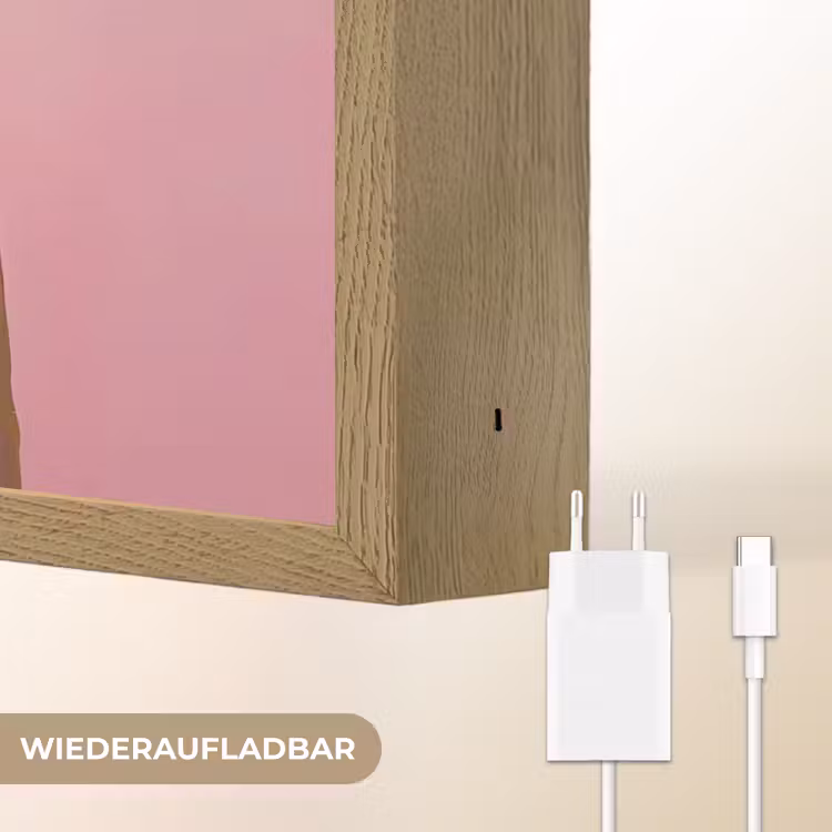 Tijger - Bril - Geel - Jasje Light Box met batterij (Wandlamp) middel -USP_websiteoplaadbaarDE