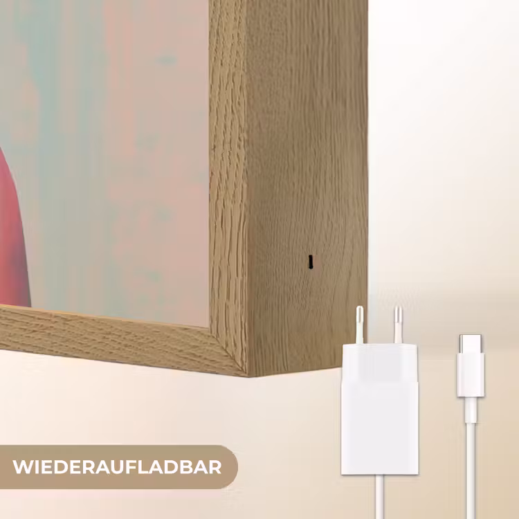 Tijger - Strik - Jasje - Roze Light Box met batterij (Wandlamp) middel -USP_websiteoplaadbaarDE
