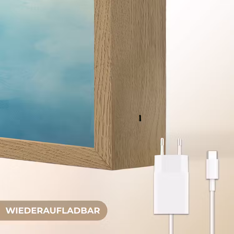 Waterplanten - Vissen - Kleurrijk - Water Light Box met batterij (Wandlamp) middel -USP_websiteoplaadbaarDE