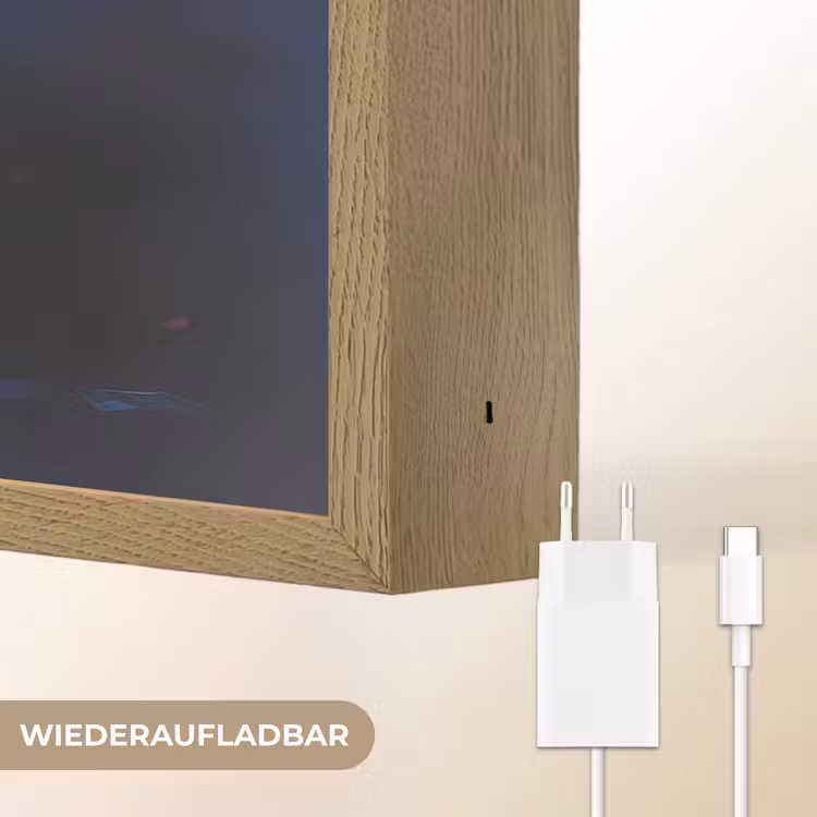 Kerstboom - Kerst - Abstract - Kleurrijk Light Box met batterij (Wandlamp) middel -USP_websiteoplaadbaarDE