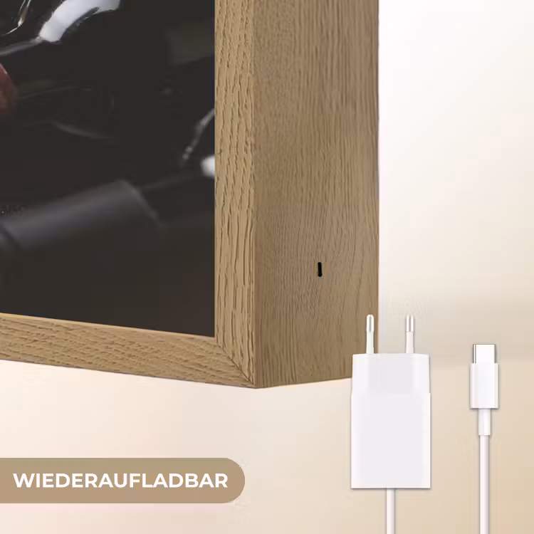Wijn - Flessen - Variatie - Smaken Light Box met batterij (Wandlamp) middel -USP_websiteoplaadbaarDE