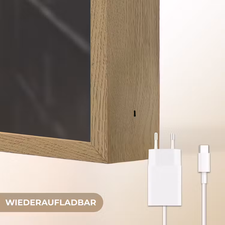 Wijnfles - Glas - Handen - Raam Light Box met batterij (Wandlamp) middel -USP_websiteoplaadbaarDE