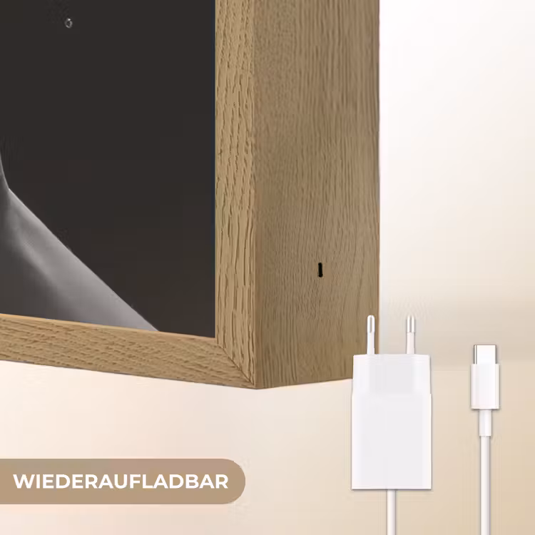 Whiskyglazen - Ijs - Spetters - Zwart Light Box met batterij (Wandlamp) middel -USP_websiteoplaadbaarDE