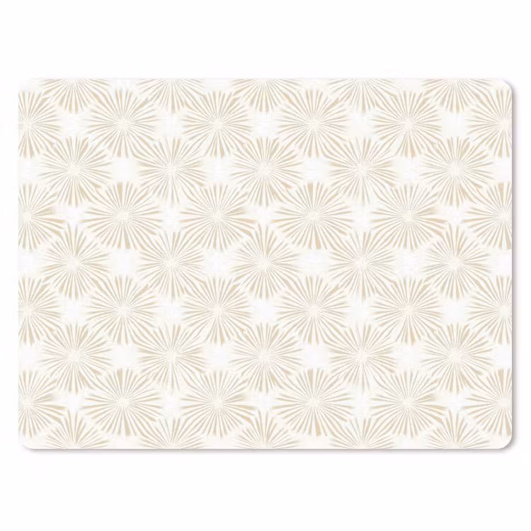 Abstract - Motief - Beige muismat rubber klein 262 -3d
