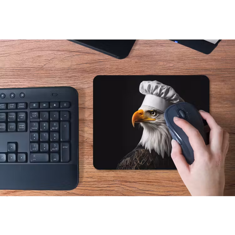Arend -Amerika - Koksmuts - Vogel - Stoer muismat rubber klein -toetsenbord