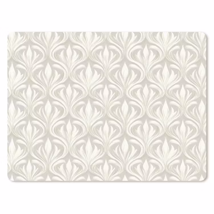 Barok - Patroon - Beige muismat rubber klein 262 -3d