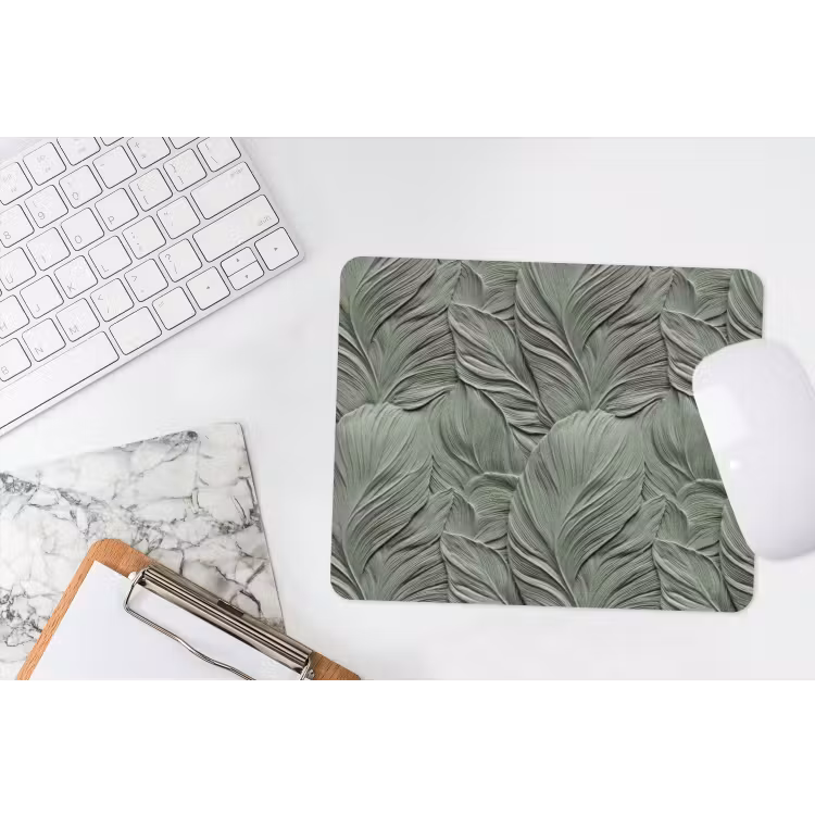 Bladeren - Textuur - Groen muismat rubber klein 262 -witbureau