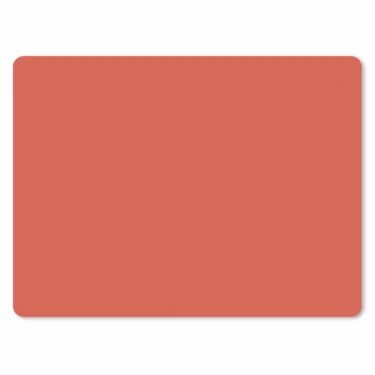 Brick - Red - Rood muismat rubber klein 262 -3d