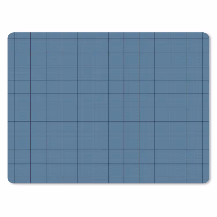 Ruiten - Geometrisch - Blauw muismat rubber klein 262 -3d
