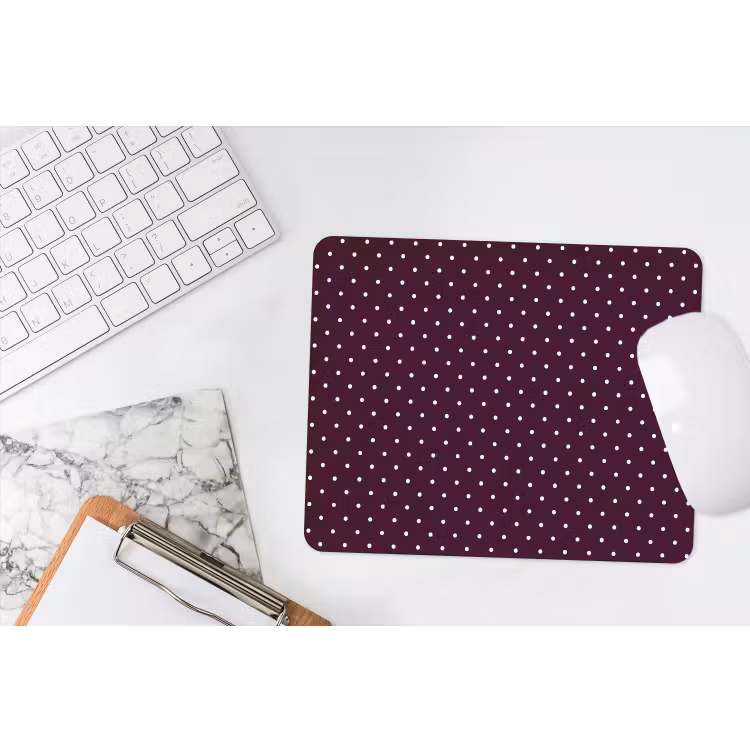 Stippen - Modern - Paars muismat rubber klein 262 -witbureau