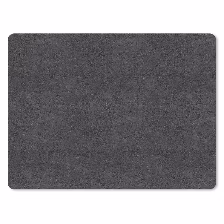 Donkergrijs - Asfaltstructuur - Ruw muismat rubber klein 262 -3d