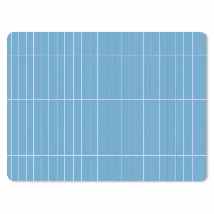 Tegel - Langwerpig - Patroon - Blauw muismat rubber klein 262 -3d