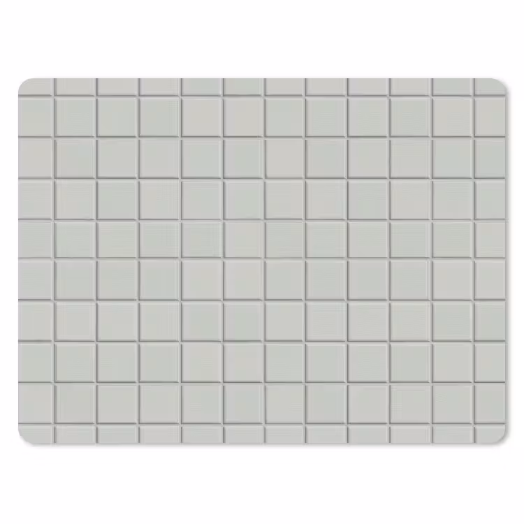 Tegel - Patroon - Lichtgroen muismat rubber klein 262 -3d