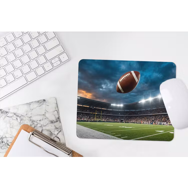 Football - Bal - Stadion - Sport muismat rubber klein -witbureau