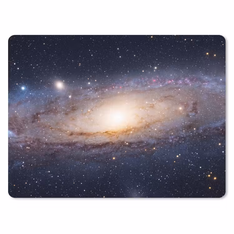 Mauspad - Galaxie – Weltraum – Kosmos - Sterrenstelsel - Ruimte - Kosmos muismat rubber klein