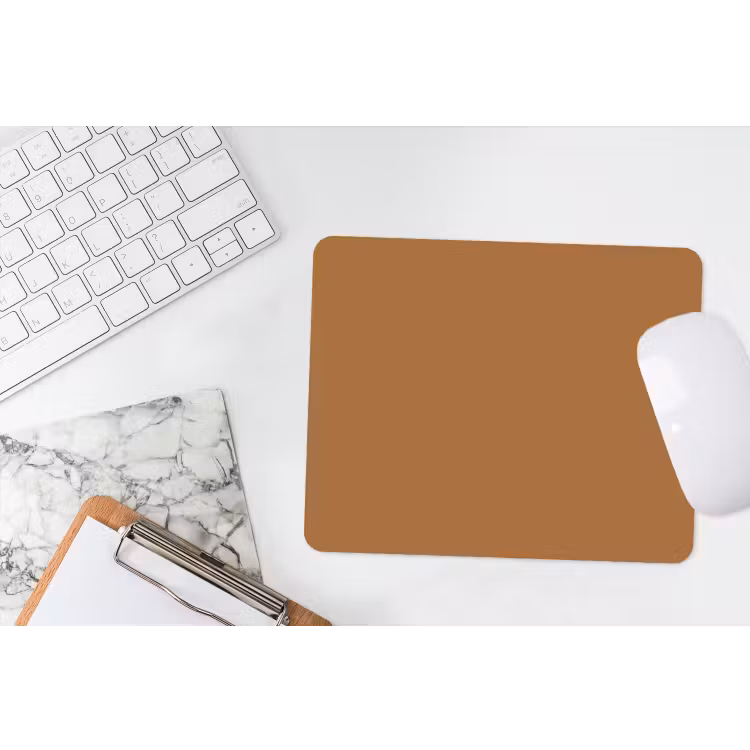 Spiced - Cinnamon - Bruin muismat rubber klein 262 -witbureau