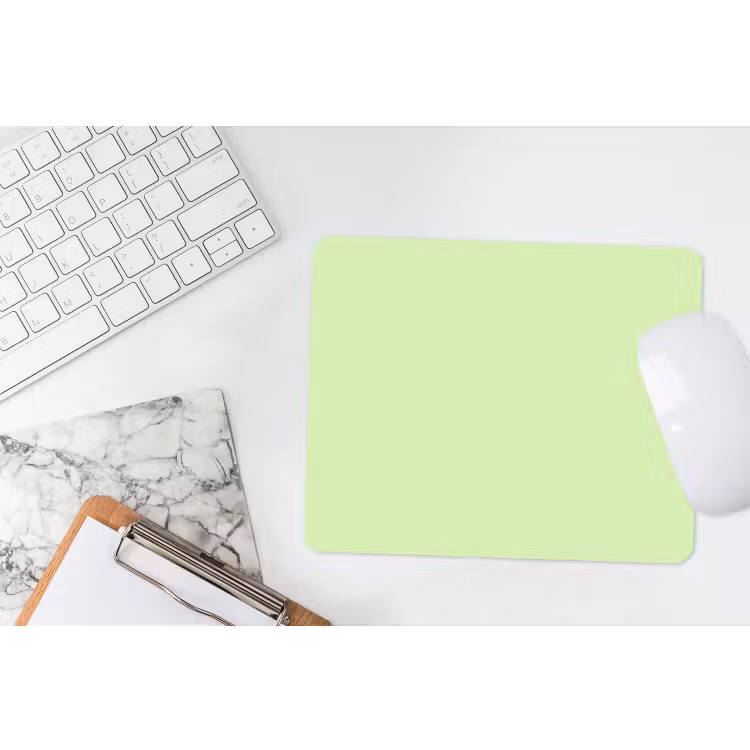 Light - Lime - Groen muismat rubber klein 262 -witbureau