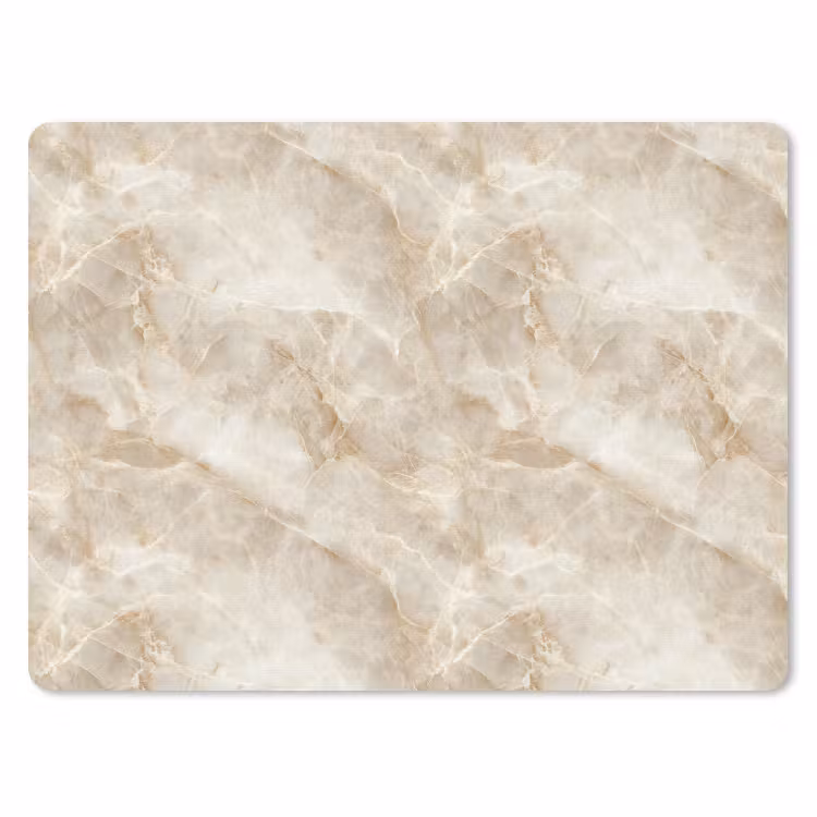 Lichtbeige - Onyx - Subtiel muismat rubber klein 262 -3d