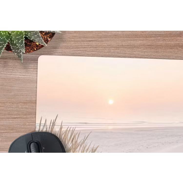 Horizon - Duinlandschap - Zand muismat rubber klein -closeup